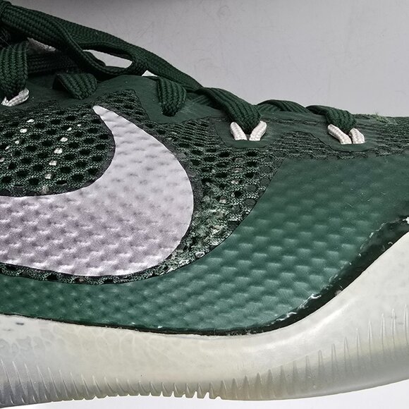 Nike Kobe 11 TB Gorge Green Metallic Silver Mens 10 856485-331 Sneakers FLAWS main image 4